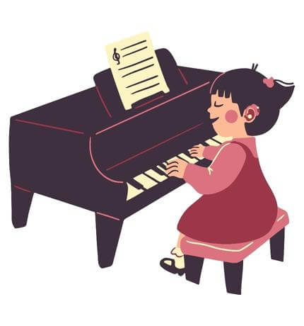 Piano-cartoon
